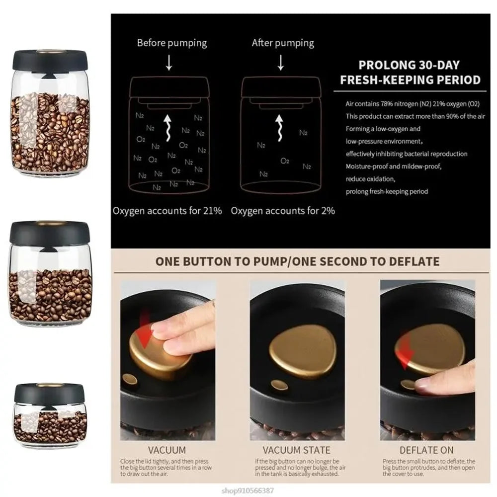 Airtight Coffee Storage Canister