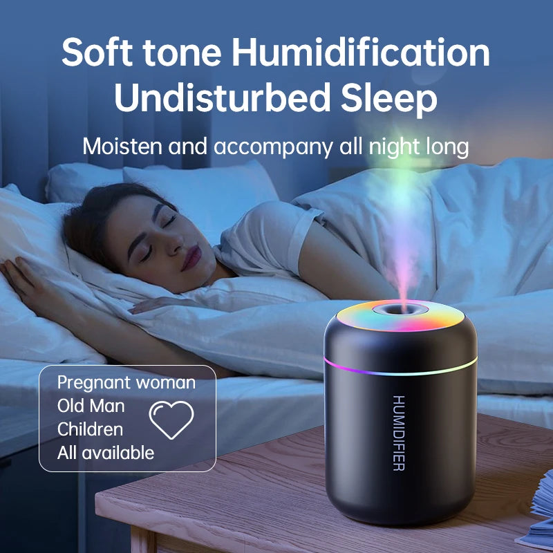 Mini USB Humidifier & Aroma Diffuser