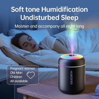 Mini USB Humidifier & Aroma Diffuser